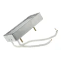 RS PRO Quartz Heating Element 123.5mm Length 62.5 mm Width 250 W Power 230V AC 376-2593