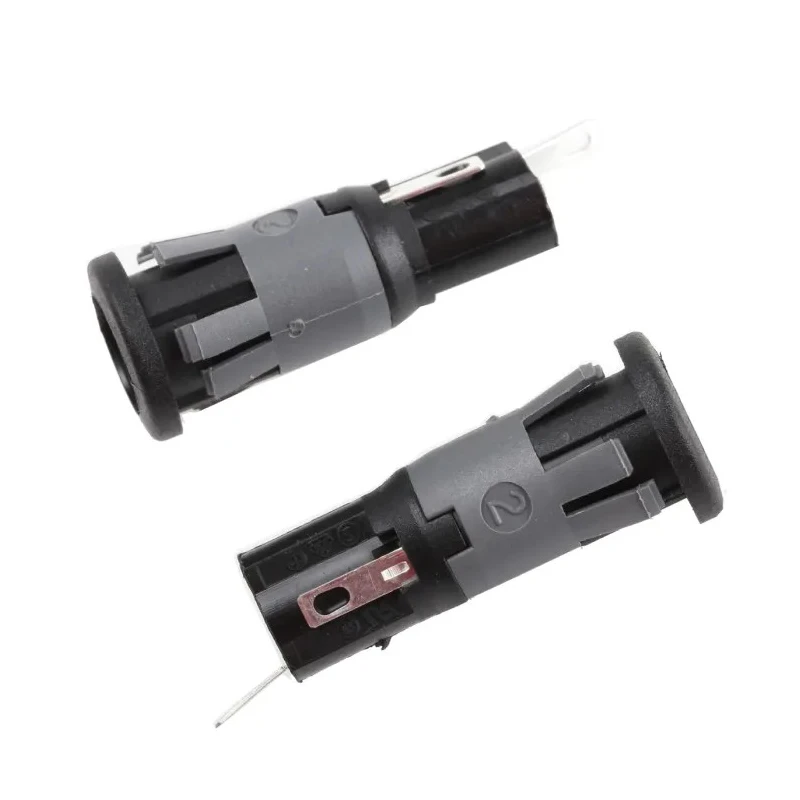 Bulgin 10A Panel Mount Fuse Holder, 1P-Pole for 5 x 20 mm Fuse, Polyester Body, 250V AC FX0458/2
