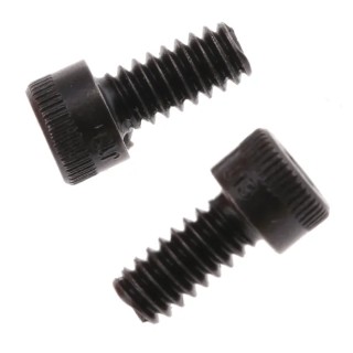 Holo-Krome Black Alloy Steel Hex Socket Cap Screw, Hex Drive, No. 4 Diameter x 6 mm Length HK72018