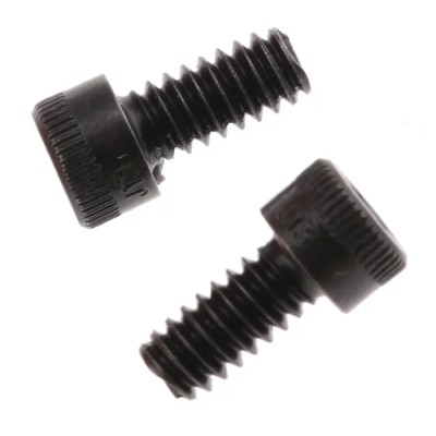 Holo-Krome Black Alloy Steel Hex Socket Cap Screw, Hex Drive, No. 4 Diameter x 6 mm Length HK72018
