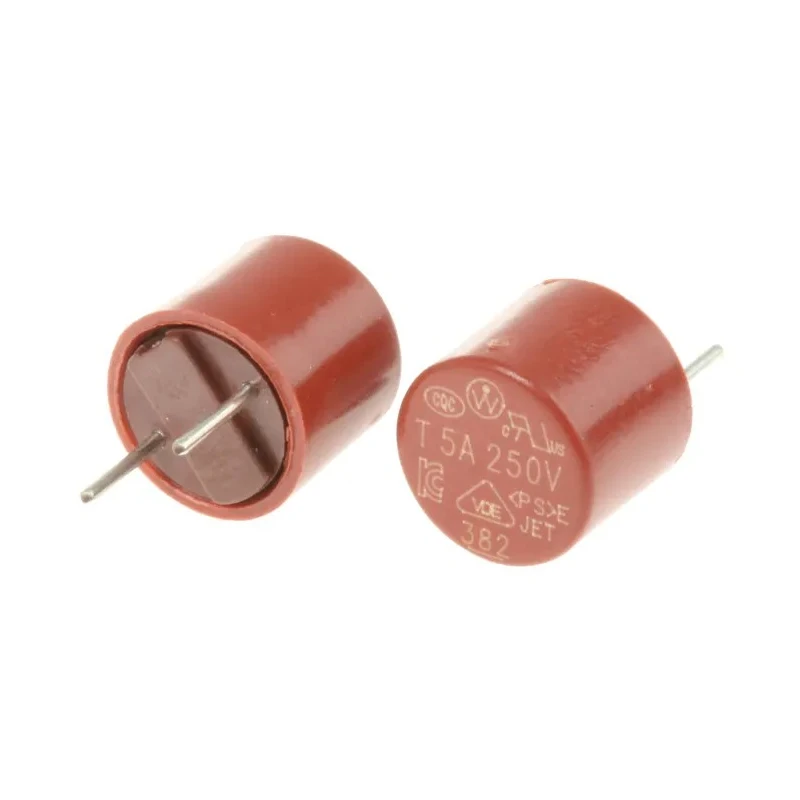 Littelfuse Non-Resettable Fuse Radial Lead 5A 250V AC Nylon Body Time Delay 3821500041