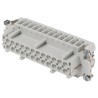 EPIC Heavy Duty Power Connector Insert 16A 600V H-BE Series Female 24 Contacts 10187000