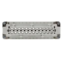 EPIC Heavy Duty Power Connector Insert 16A 600V H-BE Series Female 24 Contacts 10187000