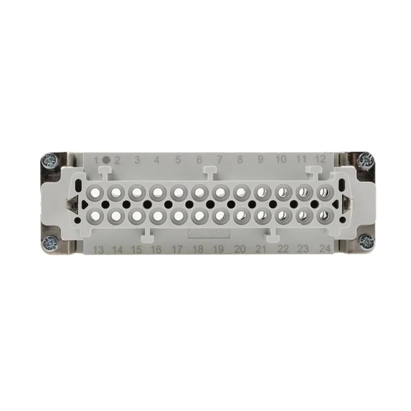 EPIC Heavy Duty Power Connector Insert 16A 600V H-BE Series Female 24 Contacts 10187000