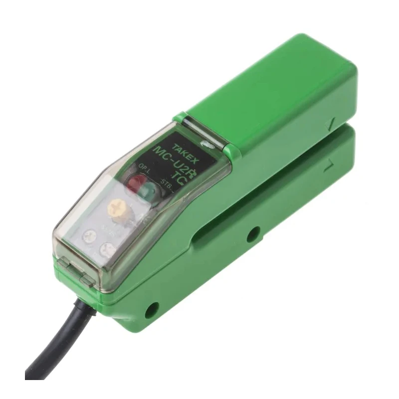 RS PRO Through Beam Photoelectric Sensor, Fork Sensor, 2 mm Detection Range, PNP Output, IP67 ABS Housing 377-8419