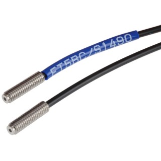 RS PRO Fibre Optic Sensor, Through-Beam Type Proximity Sensor, Operating Temp 30°C to 70°C, 2m Cable Length 377-8469