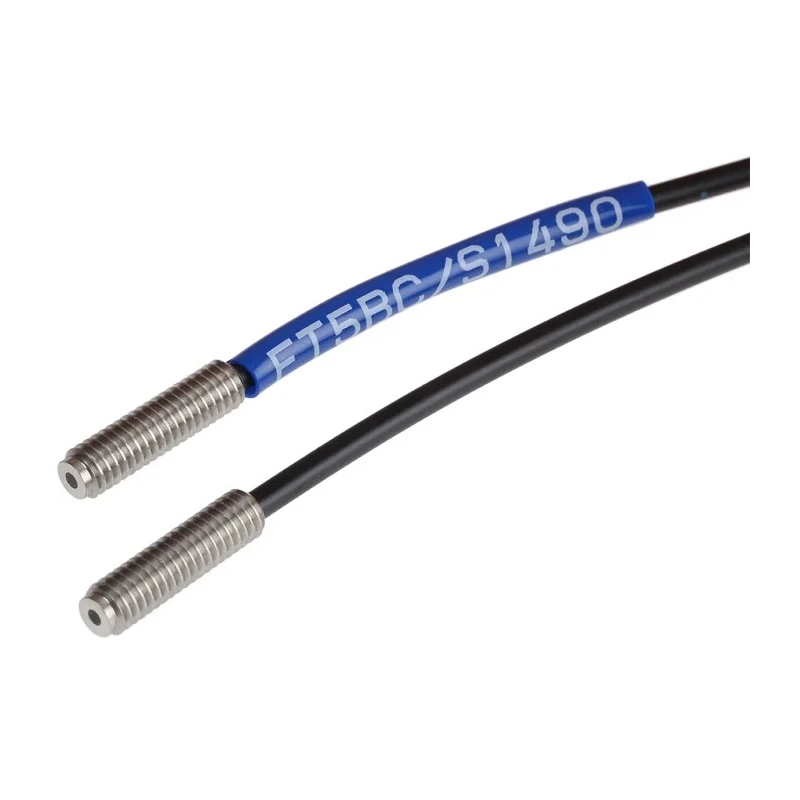 RS PRO Fibre Optic Sensor, Through-Beam Type Proximity Sensor, Operating Temp 30°C to 70°C, 2m Cable Length 377-8469