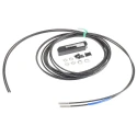 RS PRO Fibre Optic Sensor, Through-Beam Type Proximity Sensor, Operating Temp 30°C to 70°C, 2m Cable Length 377-8469