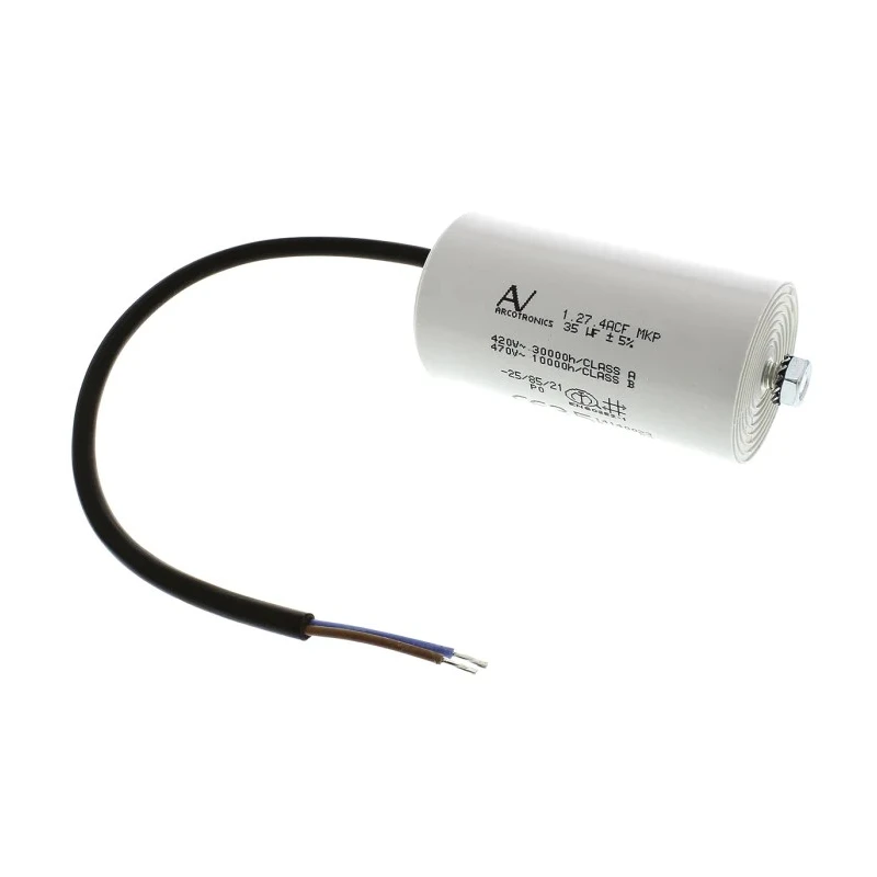 KEMET C27 Film Capacitor, ±5 % Tolerance, 35F Capacitance, 470V AC Rated Voltage, Chassis Mount C274ACF5350WA0J