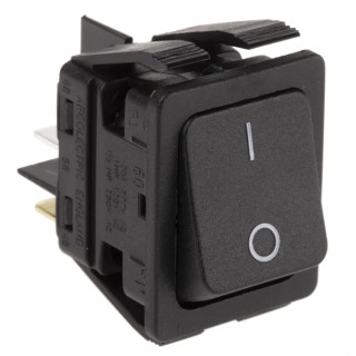 Arcolectric (Bulgin) Ltd DPST On-Off On-Off Rocker Switch Panel Aluminium Housing 16A 28V DC IP44 C6050ALAAC
