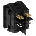 Arcolectric (Bulgin) Ltd DPST On-Off On-Off Rocker Switch Panel Aluminium Housing 16A 28V DC IP44 C6050ALAAC