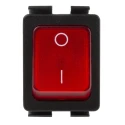 Arcolectric (Bulgin) Ltd Illuminated DPST On-Off On-Off Rocker Switch Panel Aluminium Housing 16A 28V DC IP44 C6053ALNAE