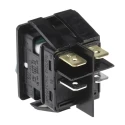 Arcolectric (Bulgin) Ltd Illuminated DPST On-Off Rocker Switch Panel 16A 30x22.1mm IP44 C6053ALNAM