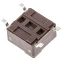 APEM Brown Tactile Switch Button 4 mm SPST Momentary 50mA 12V DC Surface Mount PCB DTSM644NV