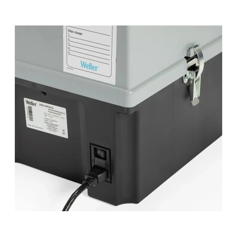 Weller Solder Fume Extractor Zero Smog EL Kit 1, 230V, 120 VA, 150m³/h Air Flow FT91012699N