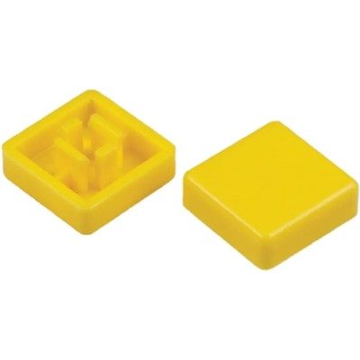 APEM Tactile Switch Cap Yellow for Keyboard Switch KTSC21Y
