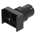 EAO Modular Switch Body Push Button Actuator Black 16mm Cutout Diameter 5A 61-1130.0