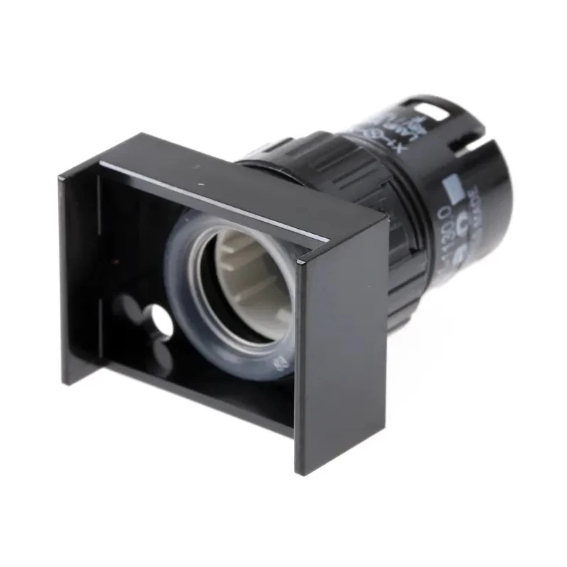 EAO Modular Switch Body Push Button Actuator Black 16mm Cutout Diameter 5A 61-1130.0