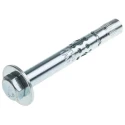 RawlPlug Carbon Steel Zinc Plated Masonry Anchor Shield Loose Bolt M8 x 80 mm R-RLK-L-08080