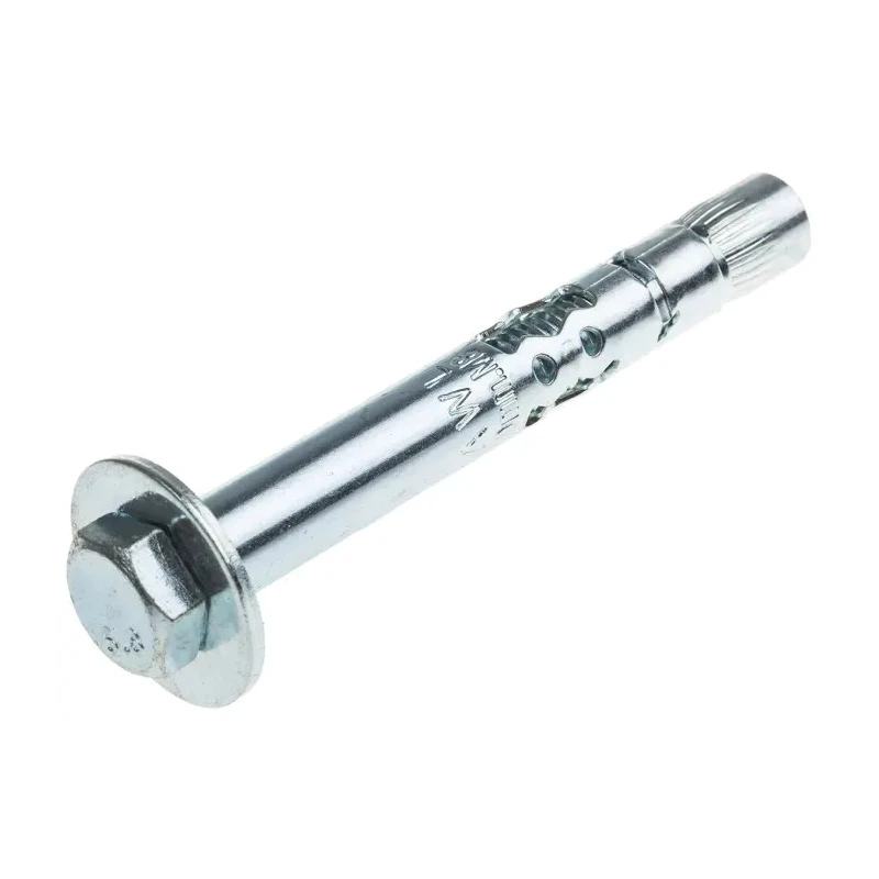 RawlPlug Carbon Steel Zinc Plated Masonry Anchor Shield Loose Bolt M8 x 80 mm R-RLK-L-08080