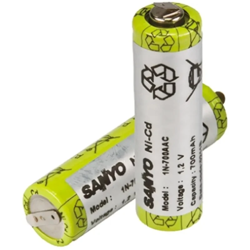 Panasonic Sanyo Cadnica NiCd Rechargeable AA Battery 700mAh 1.2V F734A0542