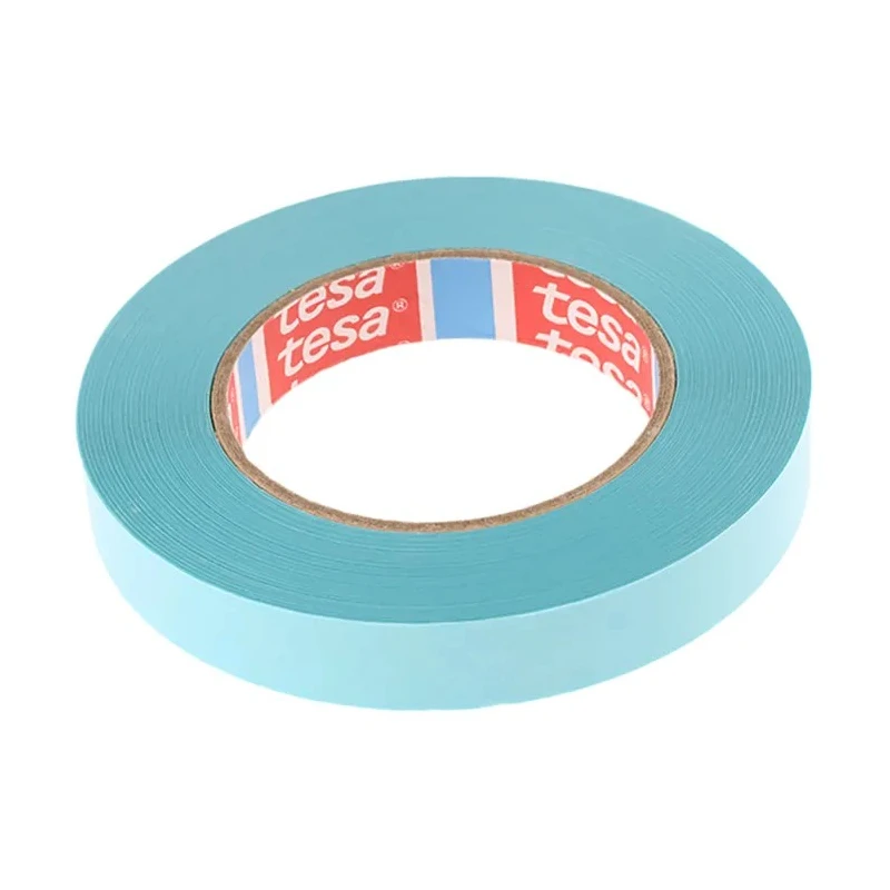 Tesa Blue Masking Tape 19mm x 50m Acrylic Adhesive UV Resistant Paper Backing Germany 04438-00012-00