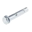 RawlPlug Carbon Steel Masonry Shield Anchor Loose Bolt M10 x 60 mm Zinc Plated R-RLK-L-10060