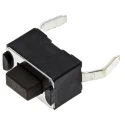 APEM Brown Tactile Switch, SPST, 50mA, 12 V dc, PCB Mount DTS32NV