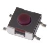 APEM Brown Tactile Switch Button 9 mm SPST-NO 50mA 12 V dc Surface Mount DTSMW69NV