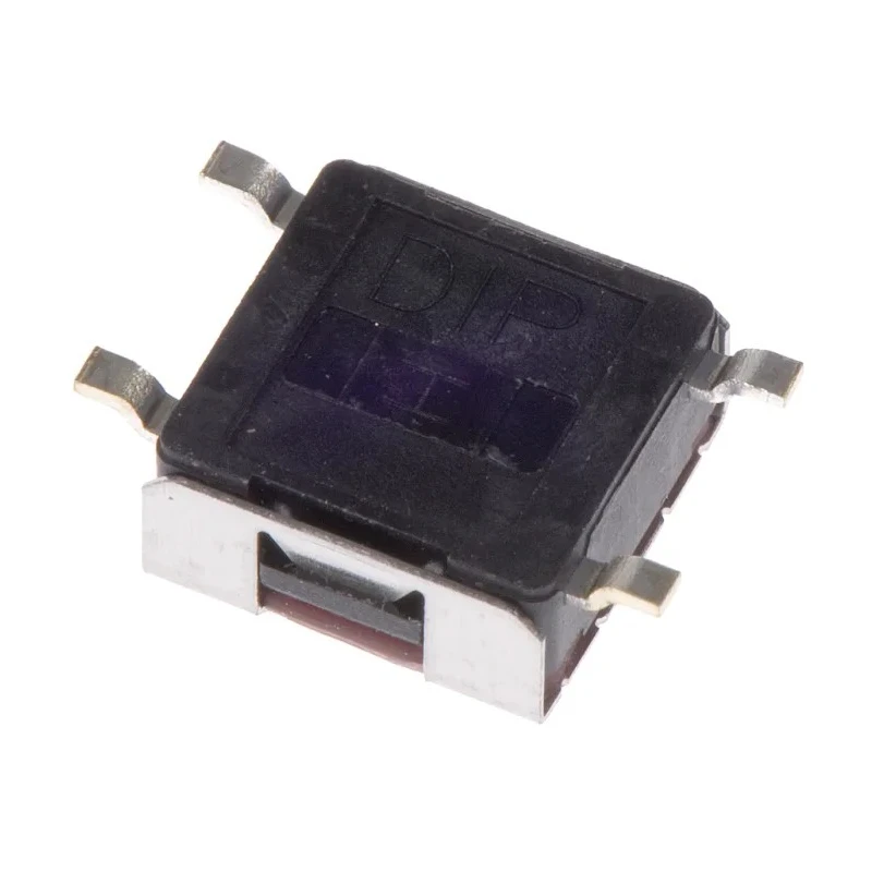 APEM Brown Tactile Switch Button 9 mm SPST-NO 50mA 12 V dc Surface Mount DTSMW69NV