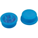 APEM Tactile Switch Cap Blue Round for Keyboard Switch KTSC22B