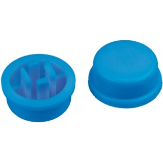 APEM Tactile Switch Cap Blue Round for Keyboard Switch KTSC22B