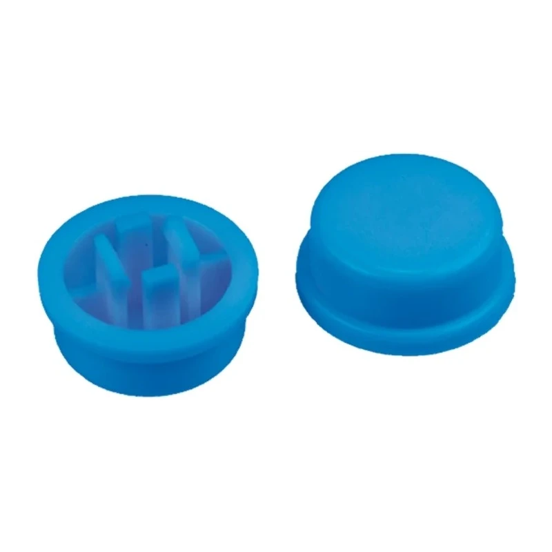 APEM Tactile Switch Cap Blue Round for Keyboard Switch KTSC22B