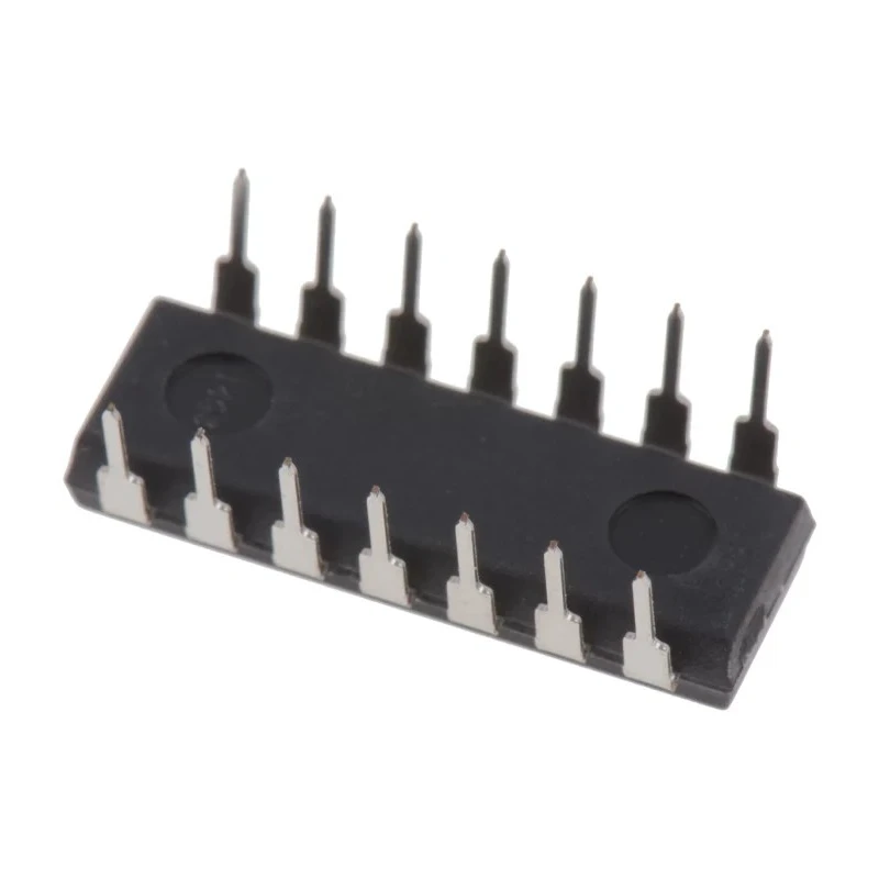 Texas Instruments Inverter 6 Elements, TTL Input, Open Collector Output, 14-Pin PDIP SN74LS06N