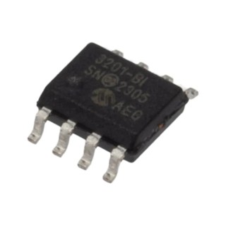 Microchip 12-bit SAR Analogue to Digital Converter 100 ksps 8-Pin SOIC MCP3201-BI/SN