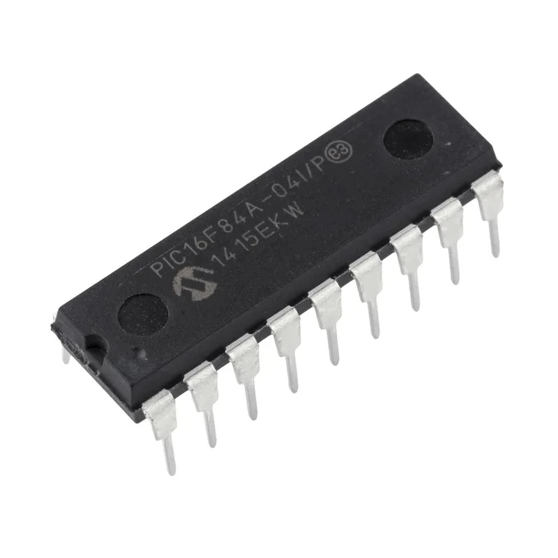 Microchip 8-Bit PIC16F Microcontroller 4 MHz FLASH 1kB Program Memory 18-Pin PDIP PIC16F84A-04I/P