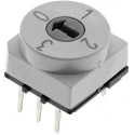 Hartmann Rotary Coded DIP Switch Through Hole Solder PT65121