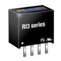 Recom DC/DC Converter 24V DC Input 250 mA Output, 3W Power, SIP Package, Through Hole Mount RI3-2412S