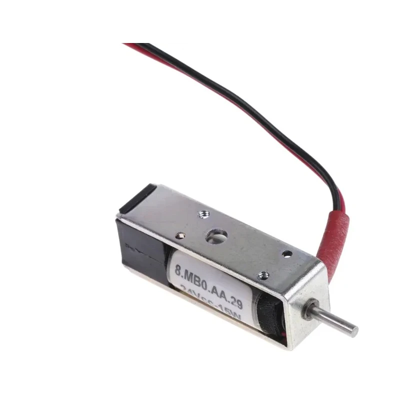 Mecalectro Linear Solenoid Push Pull 24V 15W 36mm Length 12.7mm Width 10mm Depth 8 MB0 AA 29 24VCC 15W