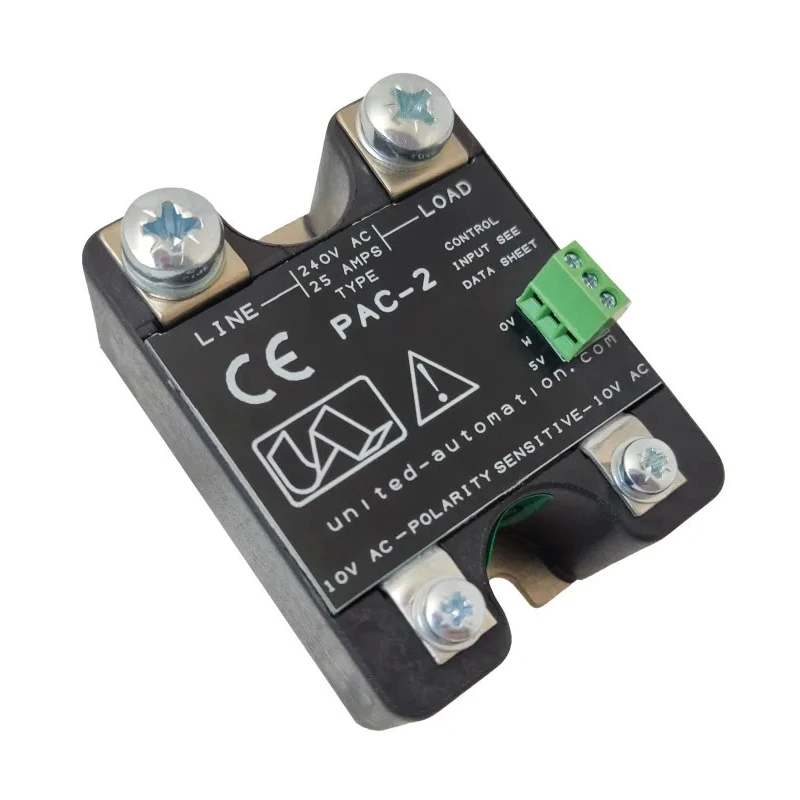 United Automation Phase Angle Power Control Module, 25 A Rated Current, 250 A Surge Current, Surface Mount, Max PAC-2