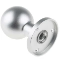 Steinbach & Vollman Aluminium Pull Handle, Anodised Aluminium, 78mm Height x 78mm Width x 55mm Length, Model 379-9141