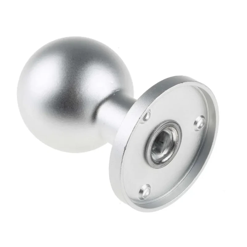 Steinbach & Vollman Aluminium Pull Handle, Anodised Aluminium, 78mm Height x 78mm Width x 55mm Length, Model 379-9141