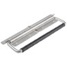 RS PRO Stainless Steel Large Carrying Handle with Plastic Grip, Load Capacity 70kg, Width 272mm, Height 54.5mm 379-9264