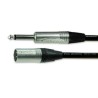 Van Damme Male XLR3 to Male XLR Cable Black 5 m United Kingdom