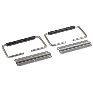 RS PRO Stainless Steel Carrying Handle Load Capacity 80kg Height 46mm Width 139.5mm 379-9236