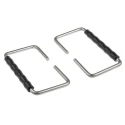 RS PRO Stainless Steel Carrying Handle Load Capacity 80kg Height 46mm Width 139.5mm 379-9236