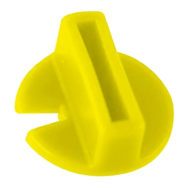 Hartmann Rotary Switch Knob for use with PT 65 U655, Yellow, RoHS Compliant, Germany Origin