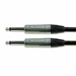 Van Damme Male Mono Jack to Male Mono Jack Auxiliary Cable Black 3 m 101-002-202 BLACK