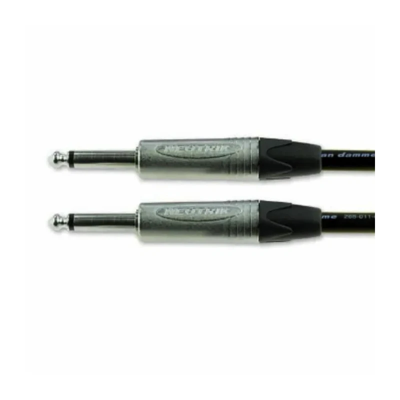 Van Damme Male Mono Jack to Male Mono Jack Auxiliary Cable Black 3 m 101-002-202 BLACK