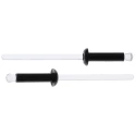 Essentra Nylon Clinch Rivet 3.2 mm Diameter 12.7 mm Length Polycarbonate Mandrel Model 379-9624